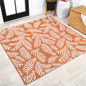 Nevis Palm Frond Indoor/outdoor Area Rug